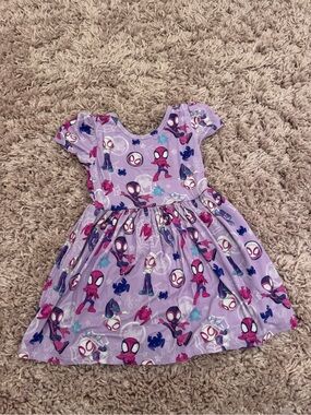 Little Sleepies Spidey and Friends Dress 2T